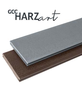 GCC HARZart Logo and two floorboards